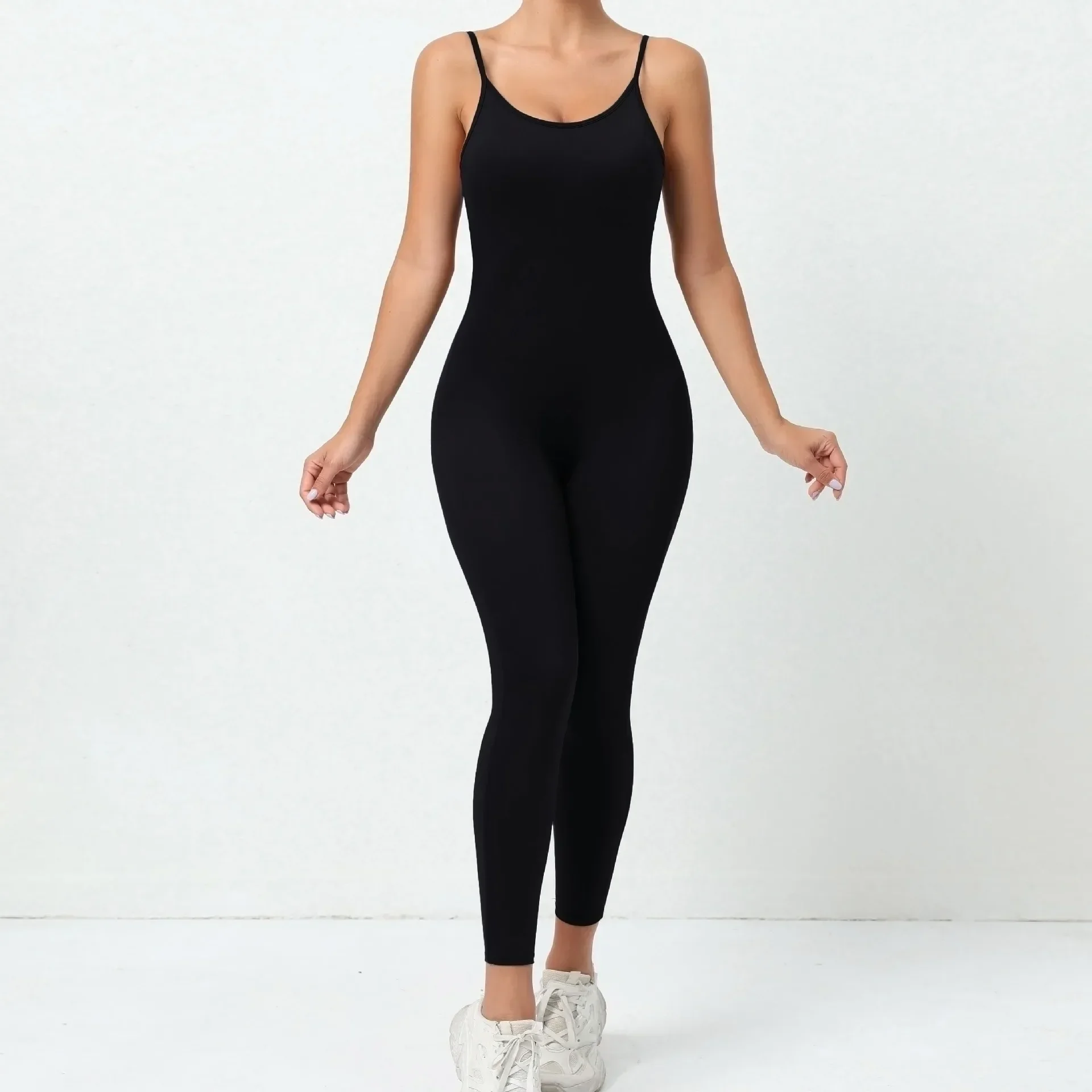 Sporty Jumpsuit Push Up Sportswear Sport Set Women Outfit Lycra Sportwear Fitness Overalls Yoga Clothes Brown Grey
Sporty Jumpsuit Push Up Sportswear Sport Set Women Outfit Lycra Sportwear Fitness Overalls Yoga Clothes Brown Grey
