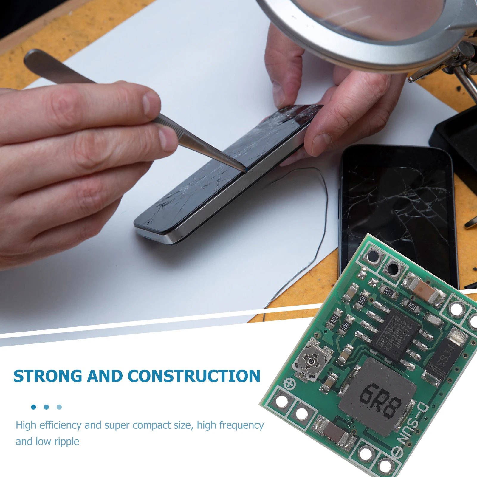 5V Output Power Supply Converter DC-DC Voltage Regulator Board Module High Efficiency Compact Size Stable Performance
5V Output Power Supply Converter DC-DC Voltage Regulator Board Module High Efficiency Compact Size Stable Performance