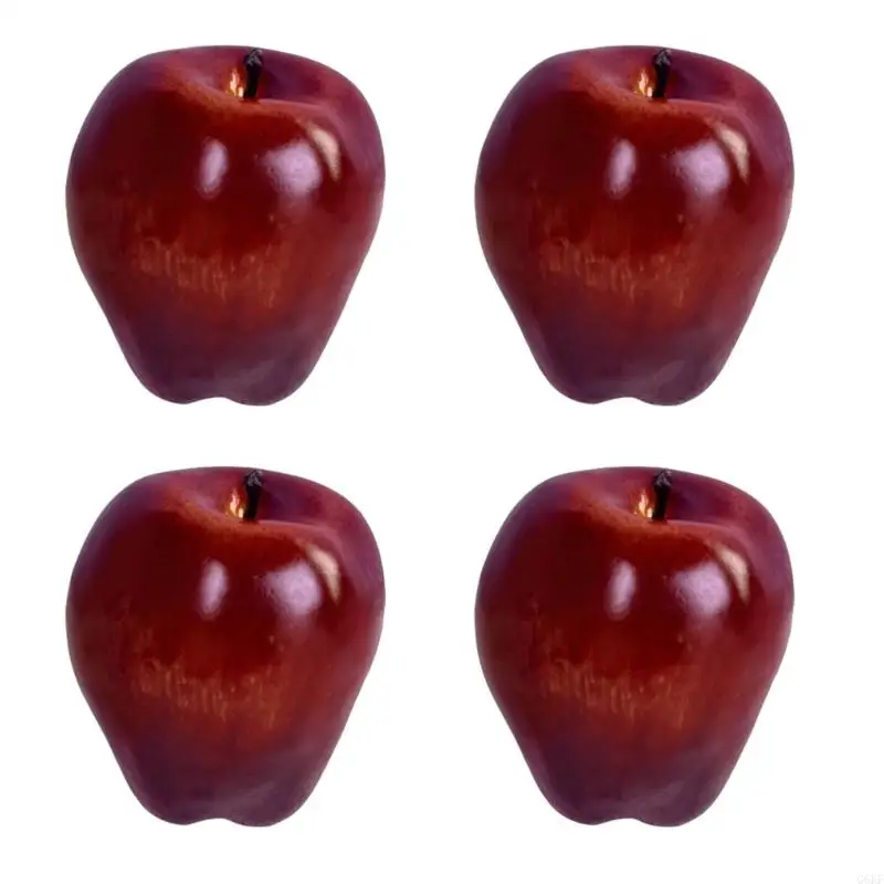 652F 4pcs Red Artificial Apples Decorative Realistic Apples Replicas Suitable For Window Displays And Performances Property
652F 4pcs Red Artificial Apples Decorative Realistic Apples Replicas Suitable For Window Displays And Performances Property