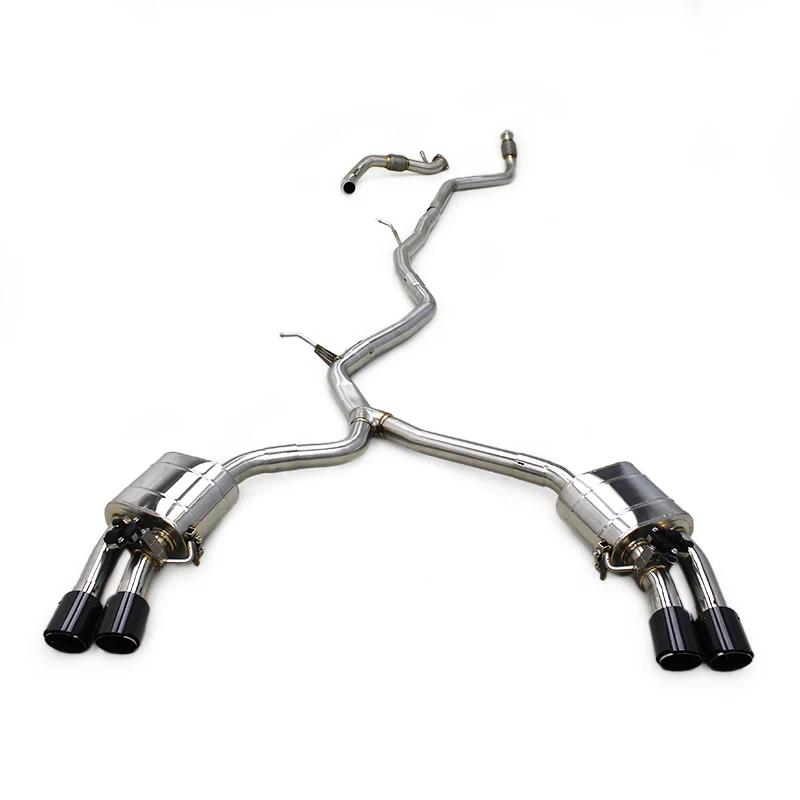 304 Stainless Steel Catback Exhaust For AUDI A4/A5 B8/B9 2.0T 2016-2022 High Performance Electronic Valve Exhaust Rebound System
304 Stainless Steel Catback Exhaust For AUDI A4/A5 B8/B9 2.0T 2016-2022 High Performance Electronic Valve Exhaust Rebound System