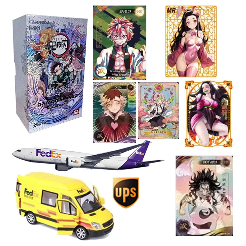 English Version of Demon Slayer DS-02 Series Collection Cards Apocalypse Character Cards Kid Toys And Hobbies Gifts Wholesale
English Version of Demon Slayer DS-02 Series Collection Cards Apocalypse Character Cards Kid Toys And Hobbies Gifts Wholesale
