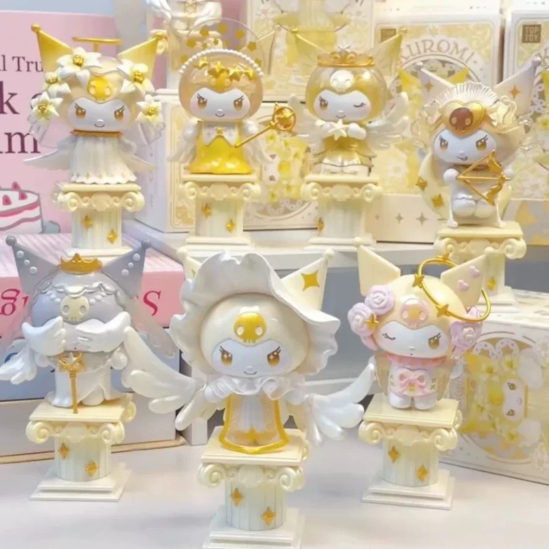 Authentic Sanrio Kuromi Angel Series Blind Box Collectible Trendy Collectible Figurines Desktop Ornament Girls' Gifts Exquisite
Authentic Sanrio Kuromi Angel Series Blind Box Collectible Trendy Collectible Figurines Desktop Ornament Girls' Gifts Exquisite