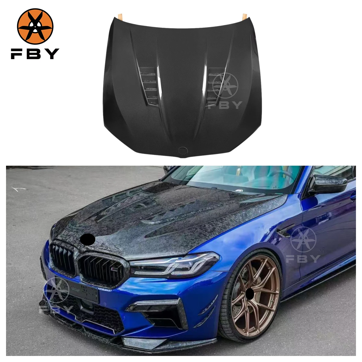Hight Quality V Style Carbon Fiber Engine Hood Lid for BMW 5 Series G30 G38 F90 M5 Carbon Fiber Engine Bonnet Cover Body Kit
Hight Quality V Style Carbon Fiber Engine Hood Lid for BMW 5 Series G30 G38 F90 M5 Carbon Fiber Engine Bonnet Cover Body Kit