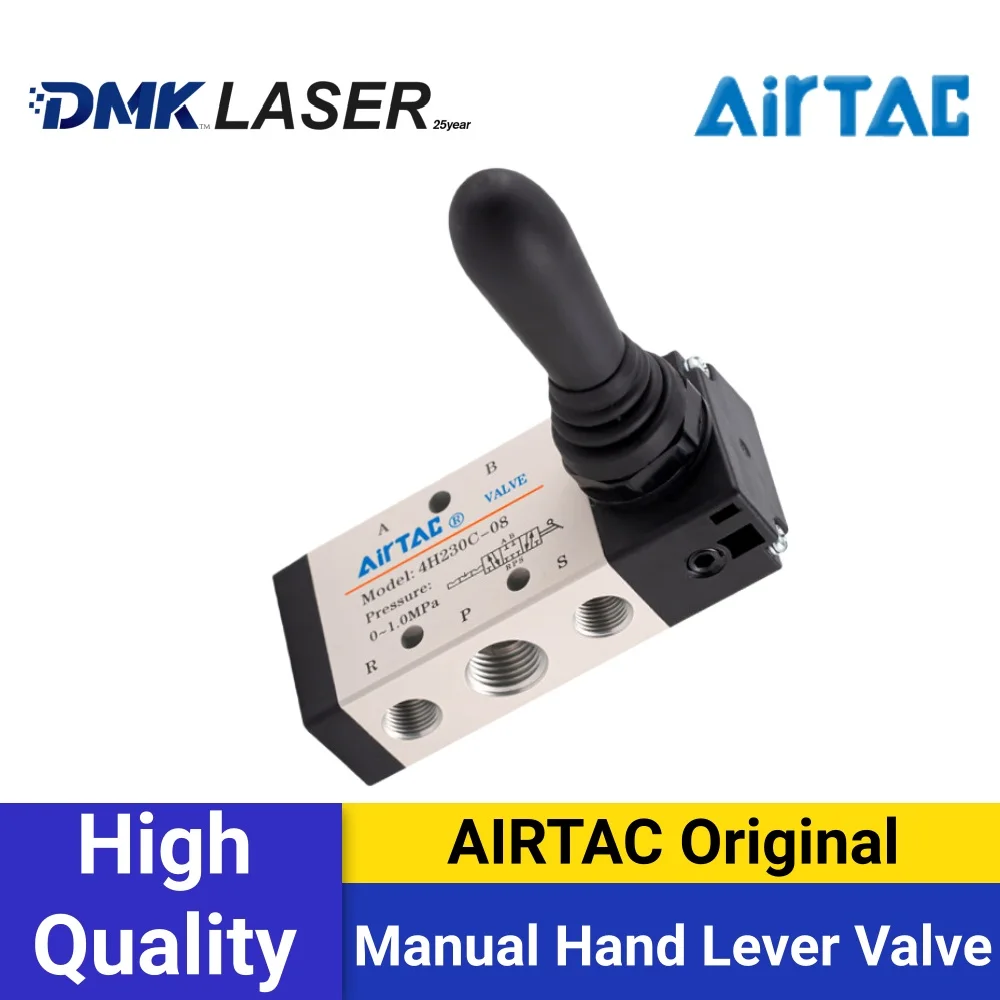 DMK AIRTAC Original Pneumatic Manual Hand Lever Valve 4H210/4HA230/4H310/4HA330 Control Air Valve
DMK AIRTAC Original Pneumatic Manual Hand Lever Valve 4H210/4HA230/4H310/4HA330 Control Air Valve