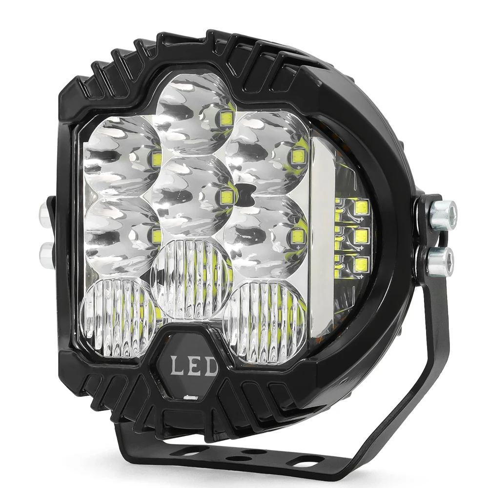 Bright LED Headlights DRL Hi/Lo Beam 50W 12V 24V LED Lamp Waterproof for Jeep Spot light For Niva Motorcycle Lada Offroad 4x4
Bright LED Headlights DRL Hi/Lo Beam 50W 12V 24V LED Lamp Waterproof for Jeep Spot light For Niva Motorcycle Lada Offroad 4x4