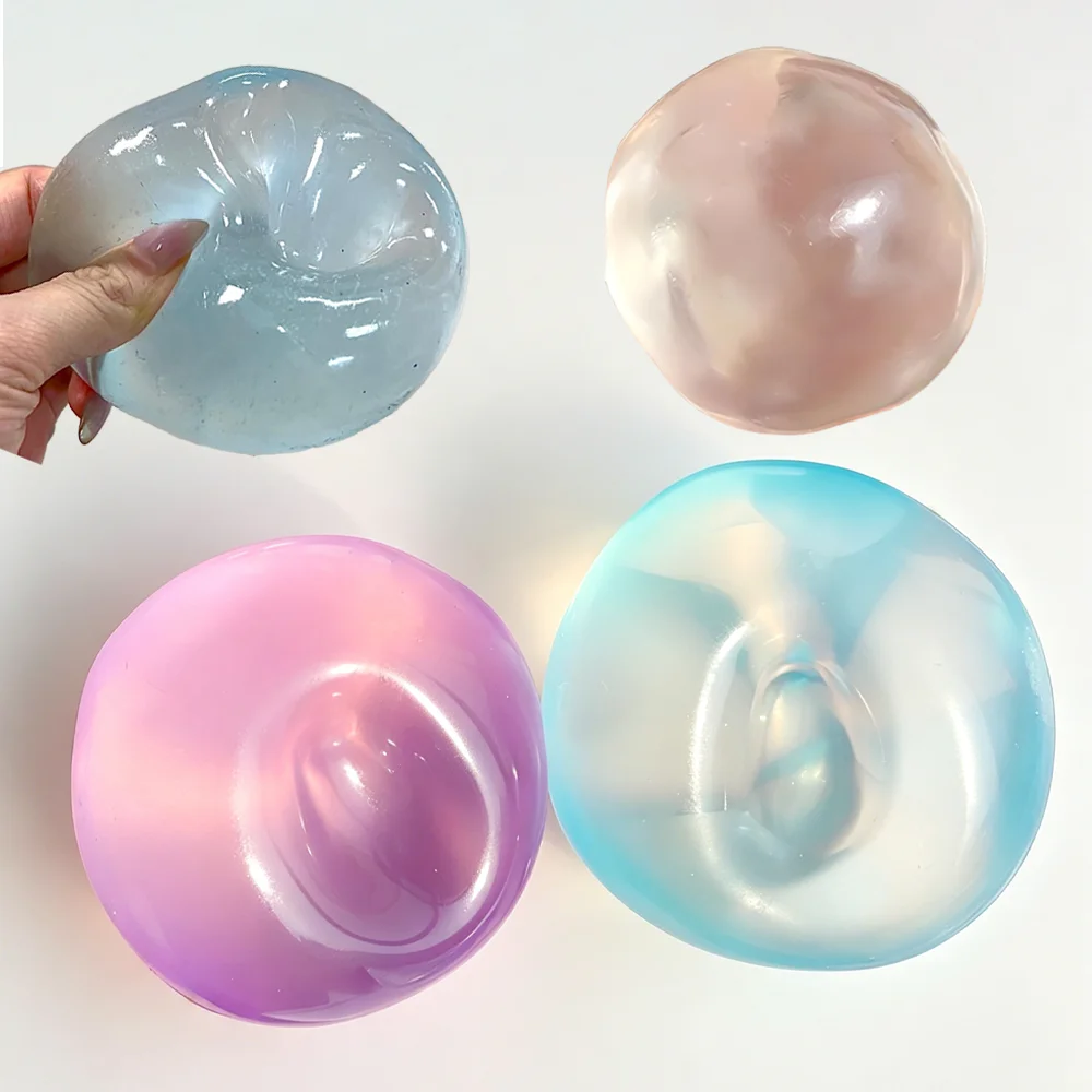 Fun!Plasticity Mochi Fidget Toys Coconut Oil Maltose Squishy Squeeze Sensory Toy Transparent Ball rebound Decompress Toy
Fun!Plasticity Mochi Fidget Toys Coconut Oil Maltose Squishy Squeeze Sensory Toy Transparent Ball rebound Decompress Toy
