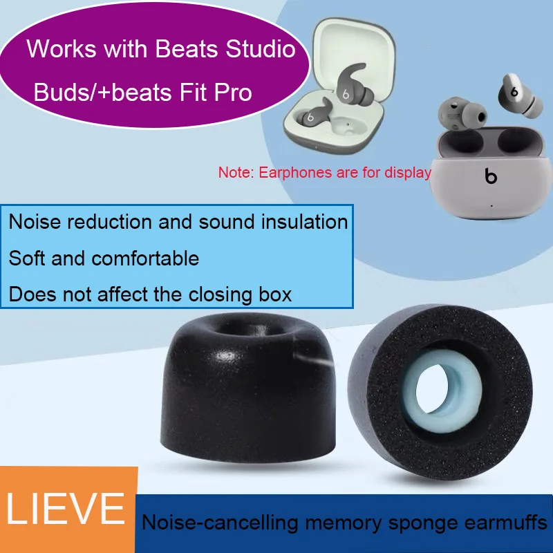 For Beats Studio Buds Beats Fit Pro Bluetooth Earphone Cover In-Ear Earcase C Set Noise-Cancelling Memory Sponge Replacement
For Beats Studio Buds Beats Fit Pro Bluetooth Earphone Cover In-Ear Earcase C Set Noise-Cancelling Memory Sponge Replacement