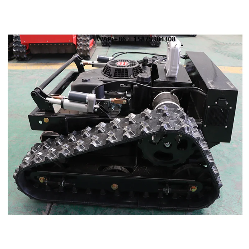 All-Terrain Remote Control Mower Rubber Tracks & 45° Slope Capacity for Challenging Land Cortadora De Césped
All-Terrain Remote Control Mower Rubber Tracks & 45° Slope Capacity for Challenging Land Cortadora De Césped