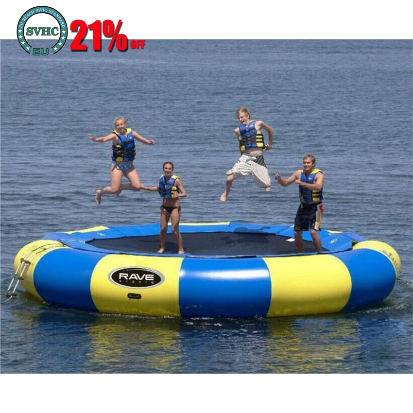 Water Trampoline 3m Diameter PVC Inflatable Bouncer Floating Inflatable Water Jumping Bed Play Equipment Swim Platform
Water Trampoline 3m Diameter PVC Inflatable Bouncer Floating Inflatable Water Jumping Bed Play Equipment Swim Platform