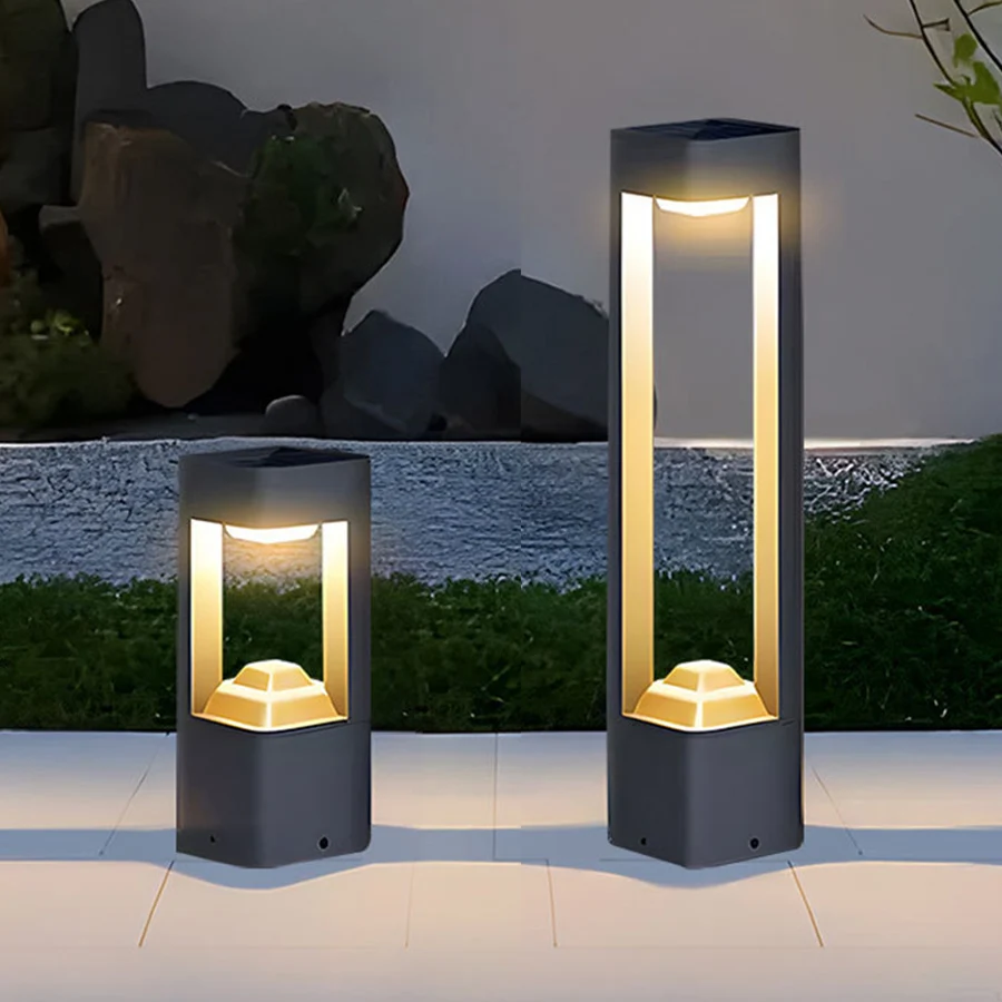 3 Color Outdoor Aluminium Solar Powered Pathway Light Waterproof Solar Landscape Bollard Light Solar Standing Path Pillar Lights
3 Color Outdoor Aluminium Solar Powered Pathway Light Waterproof Solar Landscape Bollard Light Solar Standing Path Pillar Lights