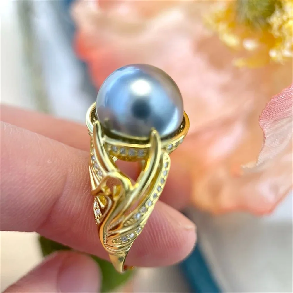 Solid S925 Sterling Silver Pearl Ring Settings Findings & Accessories - for Jewelry Making Bulk Wholesale Craft Supplies 12-13mm
Solid S925 Sterling Silver Pearl Ring Settings Findings & Accessories - for Jewelry Making Bulk Wholesale Craft Supplies 12-13mm