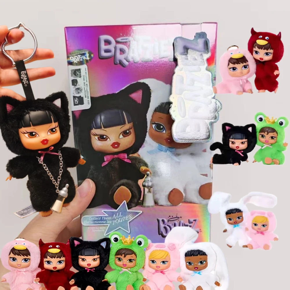 New Surprise Doll Bratz Bratziez Iconz Doll 20cm Plush Keychain Cute Doll Mystery Toy Set Gifts for Girls
New Surprise Doll Bratz Bratziez Iconz Doll 20cm Plush Keychain Cute Doll Mystery Toy Set Gifts for Girls