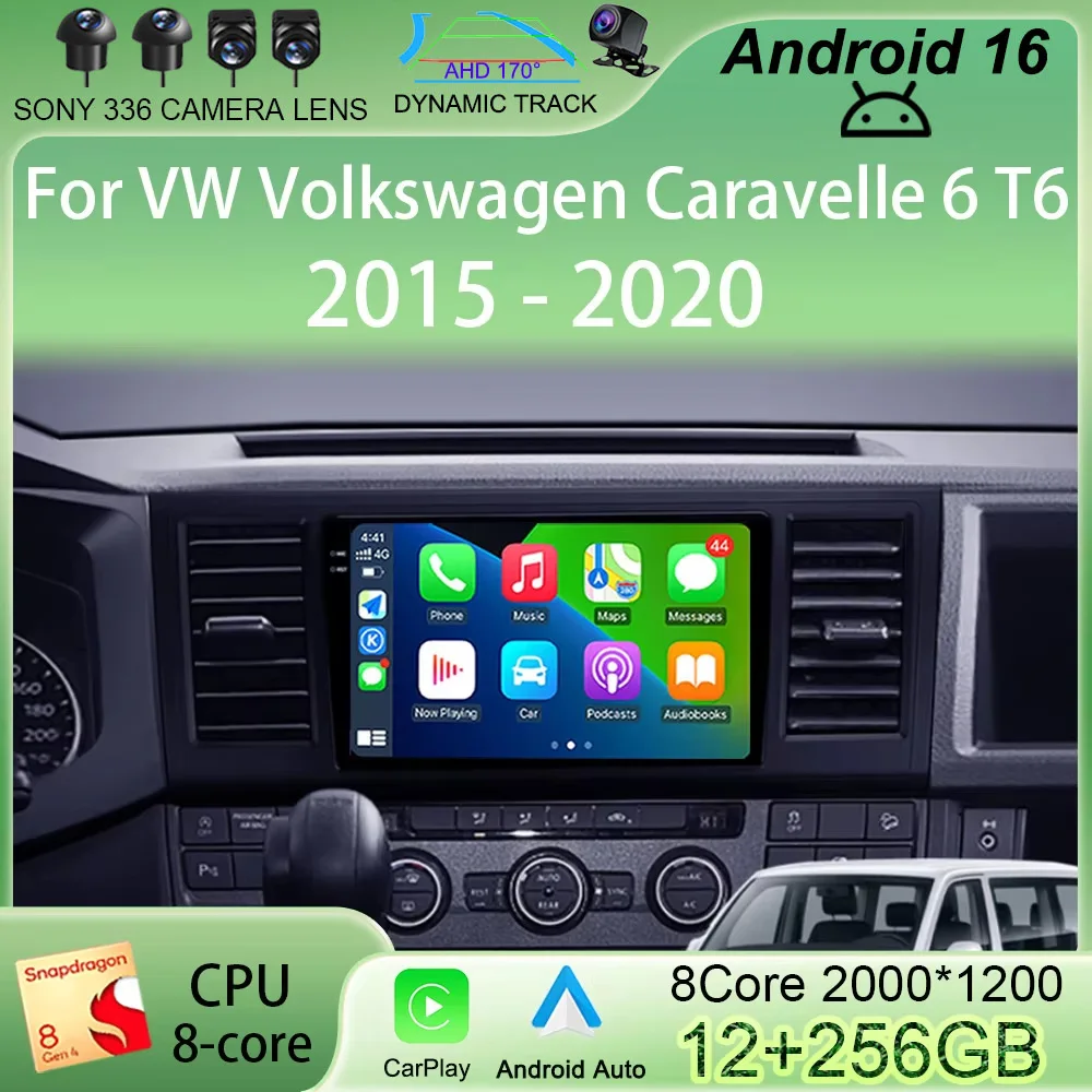 Автомагнитола Android 16 для VW Volkswagen Caravelle 6 T6 2015-2020, мультимедийный видеоплеер, CarPlay, навигация GPS, Wi-Fi, QLED
Автомагнитола Android 16 для VW Volkswagen Caravelle 6 T6 2015-2020, мультимедийный видеоплеер, CarPlay, навигация GPS, Wi-Fi, QLED