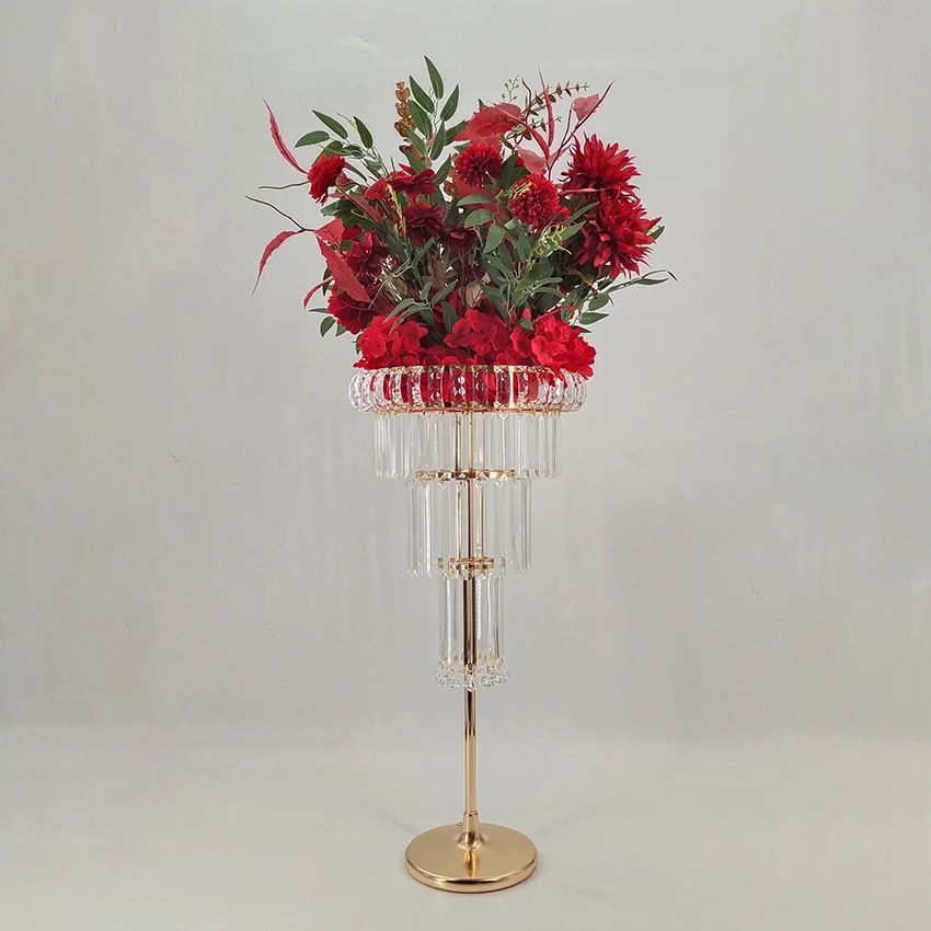 6pc8pc10pc Glod Crystal Flowe Vase Wedding Decoration Table Centerpieces Candelabra Birthday Party Flower Vase Holder Home Decor
6pc8pc10pc Glod Crystal Flowe Vase Wedding Decoration Table Centerpieces Candelabra Birthday Party Flower Vase Holder Home Decor