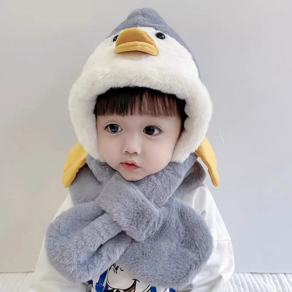Cute Cartoon Hat With Scarf Xmas Antlers/Yellow Duck Warm Ear Protect Cap Hats Scarves One-piece Autumn Winter
Cute Cartoon Hat With Scarf Xmas Antlers/Yellow Duck Warm Ear Protect Cap Hats Scarves One-piece Autumn Winter