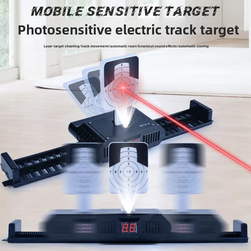 New Laser Sensing Target Moving Target Counting Training Toy for Hunting Practice.
New Laser Sensing Target Moving Target Counting Training Toy for Hunting Practice.