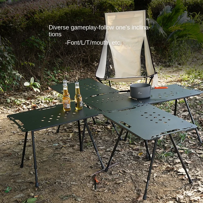 Camping Aluminum Table Alloy Folding Table With Carrying Bag Lightweight Outdoor Desk Picnic Blackened Tactical Table New
Camping Aluminum Table Alloy Folding Table With Carrying Bag Lightweight Outdoor Desk Picnic Blackened Tactical Table New