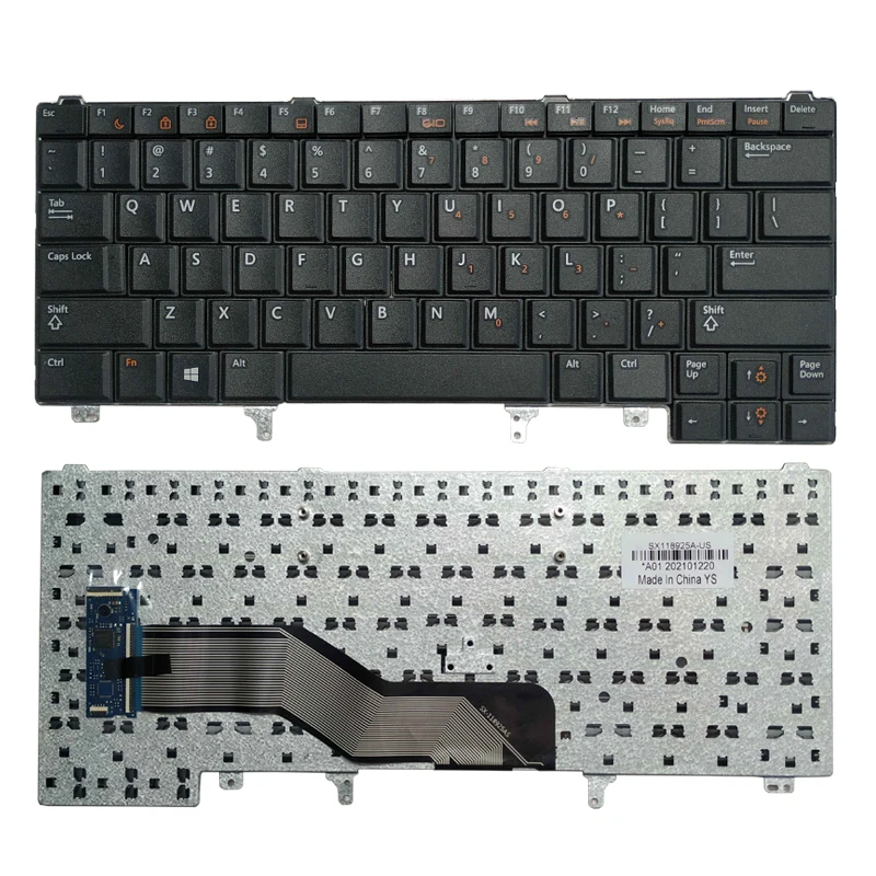 NEW US English Laptop Keyboard For Dell Latitude E6420 E6320 E6430 E5420 E5430 E6430s NO pointing stick No backlight
NEW US English Laptop Keyboard For Dell Latitude E6420 E6320 E6430 E5420 E5430 E6430s NO pointing stick No backlight