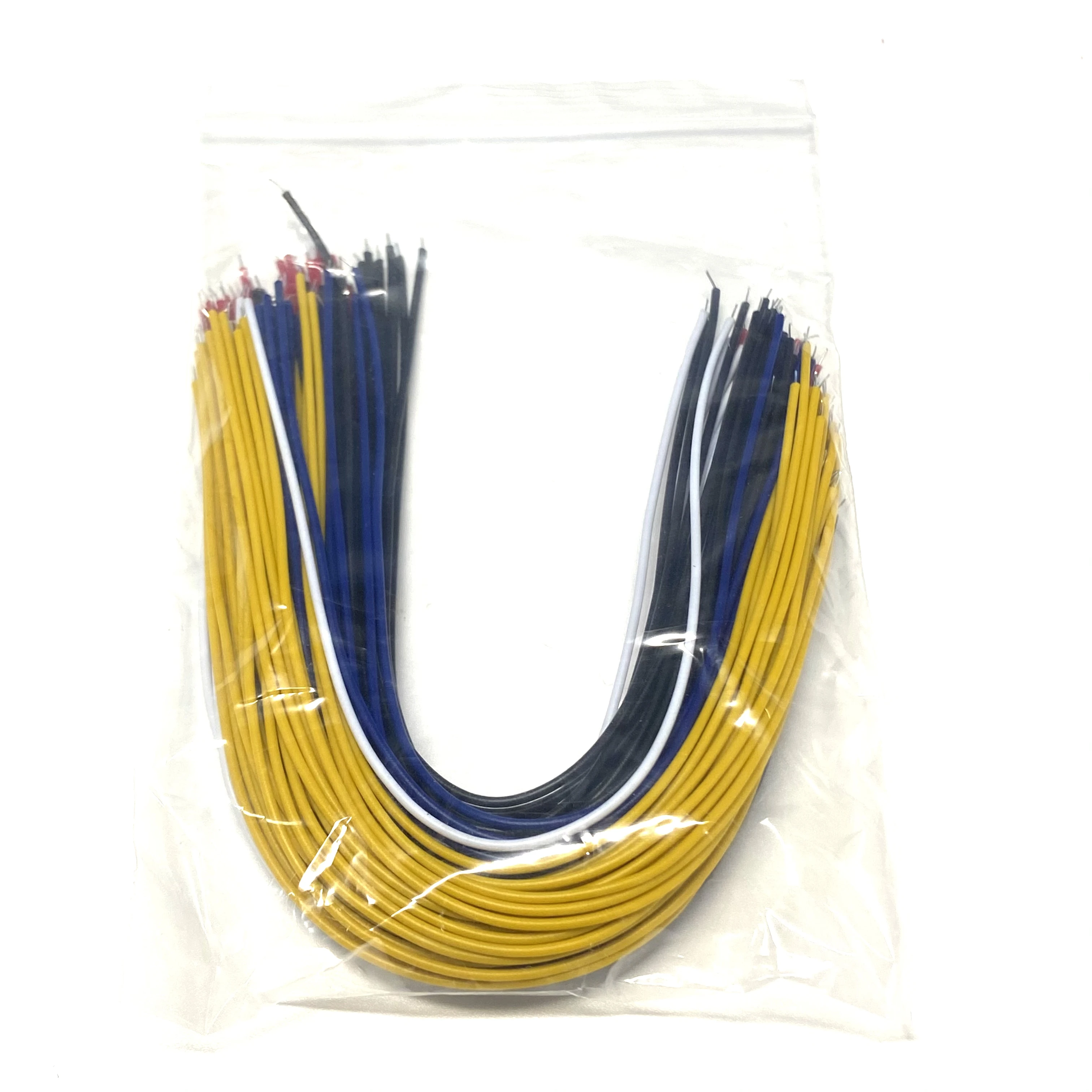 100Pcs 20CM Breadboard Jumper Wire Kit Tin-Plated Double-Head PCB Solder Cable Fly Jumper Wire Cable Conductor Wires 5Colors*20
100Pcs 20CM Breadboard Jumper Wire Kit Tin-Plated Double-Head PCB Solder Cable Fly Jumper Wire Cable Conductor Wires 5Colors*20