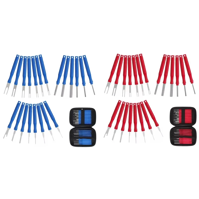 21Pcs Car Terminal Removal Tool Kit Cable Plug Remove Puller Electrical Wire Crimp Connector Pin Extractor Blue XT
21Pcs Car Terminal Removal Tool Kit Cable Plug Remove Puller Electrical Wire Crimp Connector Pin Extractor Blue XT