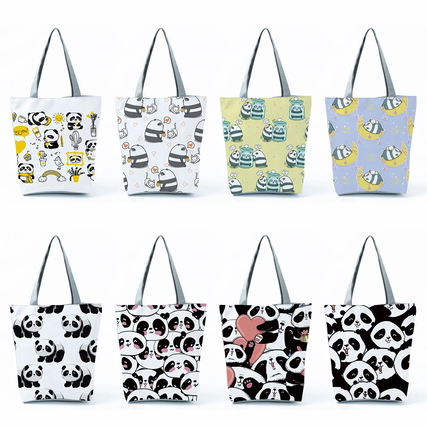 Handbags For Women Portable Cute Cartoon Panda The Tote Bag Animal Casual Shoulder Bags Foldable Large Capacity Shopping Bag
Handbags For Women Portable Cute Cartoon Panda The Tote Bag Animal Casual Shoulder Bags Foldable Large Capacity Shopping Bag