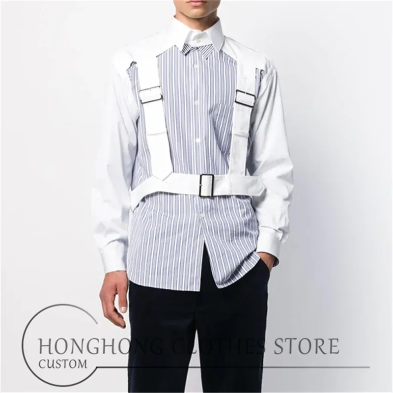 Men's spring and autumn casual shirt fashion hollow-out long sleeve hair stylist shirt M-6XL! Large size men's jackets
Men's spring and autumn casual shirt fashion hollow-out long sleeve hair stylist shirt M-6XL! Large size men's jackets