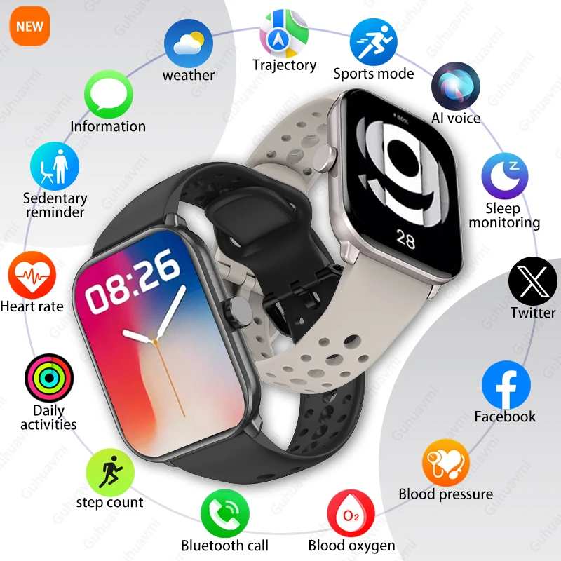 Новинка 2025 года для Xiaomi Watch 5, глобальная версия, сапфировый экран, GPSTracking, пульс, водонепроницаемые, Bluetooth, спортивные умные часы для мужчин
Новинка 2025 года для Xiaomi Watch 5, глобальная версия, сапфировый экран, GPSTracking, пульс, водонепроницаемые, Bluetooth, спортивные умные часы для мужчин