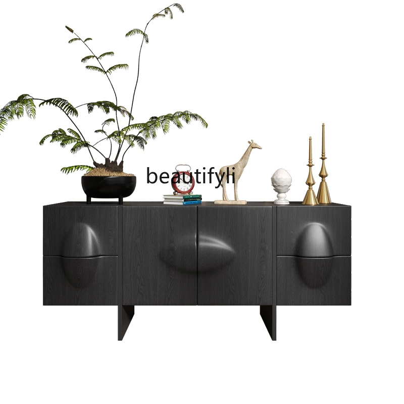 Italian light luxury dining side cabinet, household living room storage, solid wood engraved entrance cabinet
Italian light luxury dining side cabinet, household living room storage, solid wood engraved entrance cabinet