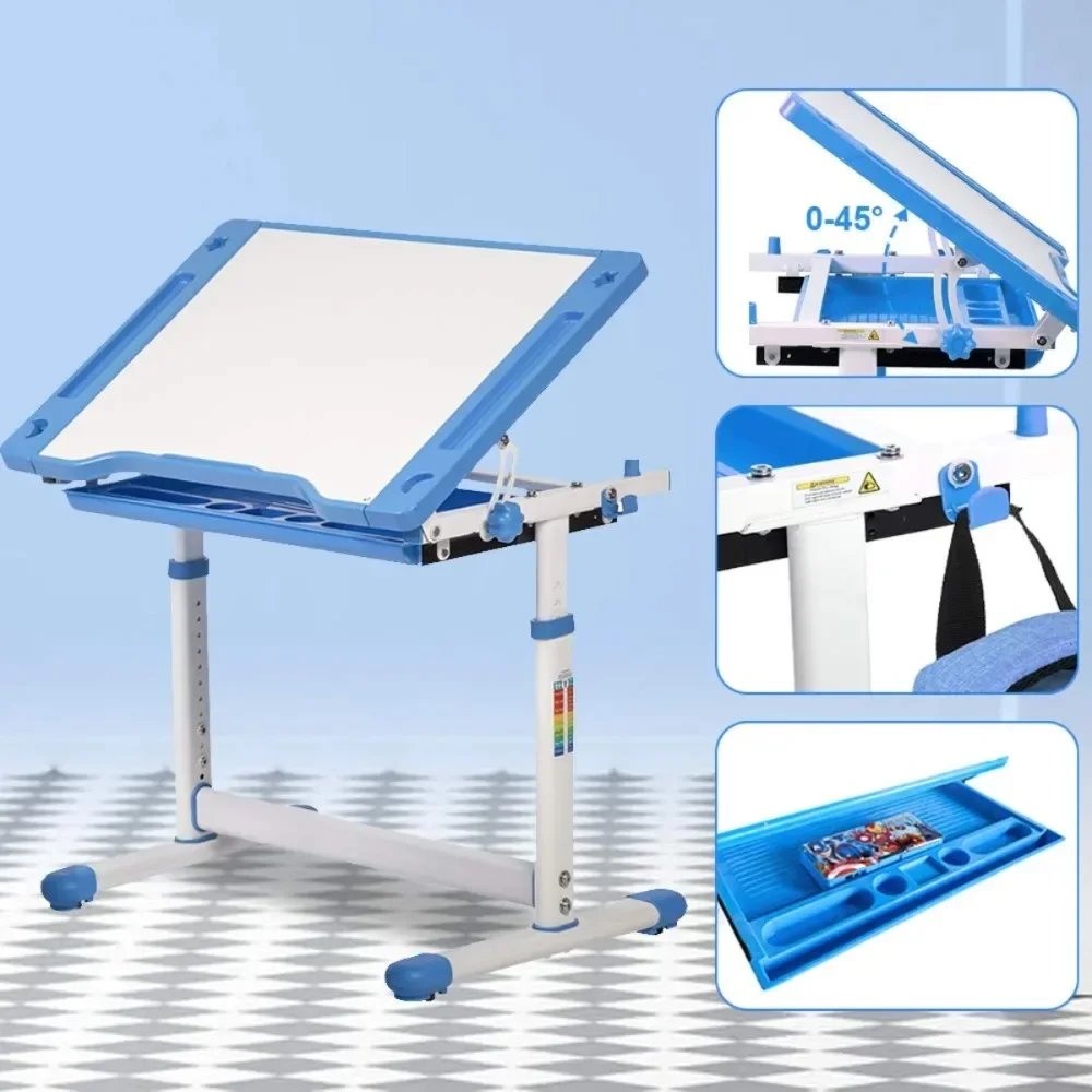 Ergonomic Children's Desk and Chair Set, Children's Desk and Chair Set, Children's Desk with Drawer Storage
Ergonomic Children's Desk and Chair Set, Children's Desk and Chair Set, Children's Desk with Drawer Storage