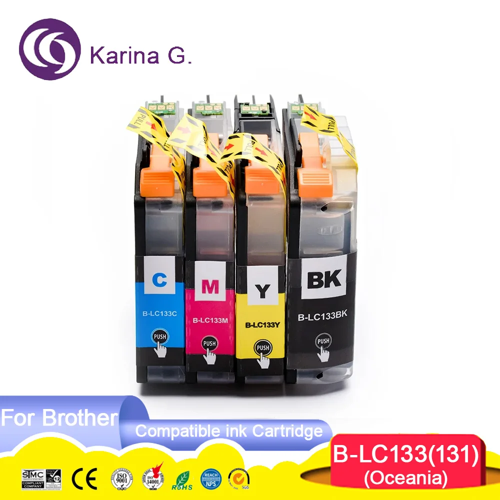 LC133 LC 133 LC-133 LC 131 Совместимый цветной струйный картридж премиум-класса для принтера MFC-J475DW MFC-J4410DW J4110DW/J552DW
LC133 LC 133 LC-133 LC 131 Совместимый цветной струйный картридж премиум-класса для принтера MFC-J475DW MFC-J4410DW J4110DW/J552DW