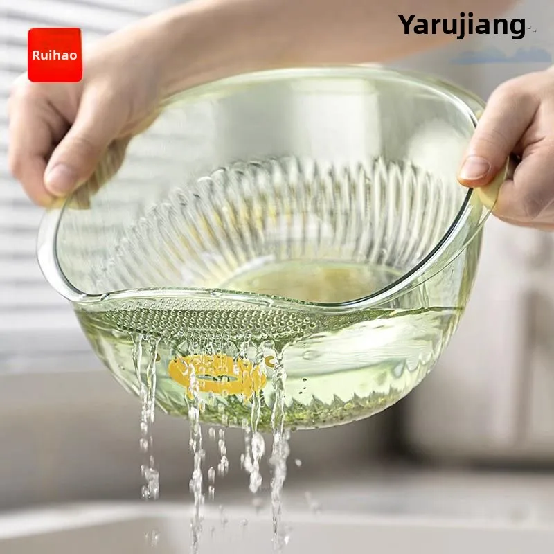 Double Layer Plastic Vegetable Washing Basin Drain Basket Kitchen Living Room Home Use Fruit Dish Sink Water Filter Rice Wash...
Double Layer Plastic Vegetable Washing Basin Drain Basket Kitchen Living Room Home Use Fruit Dish Sink Water Filter Rice Wash...