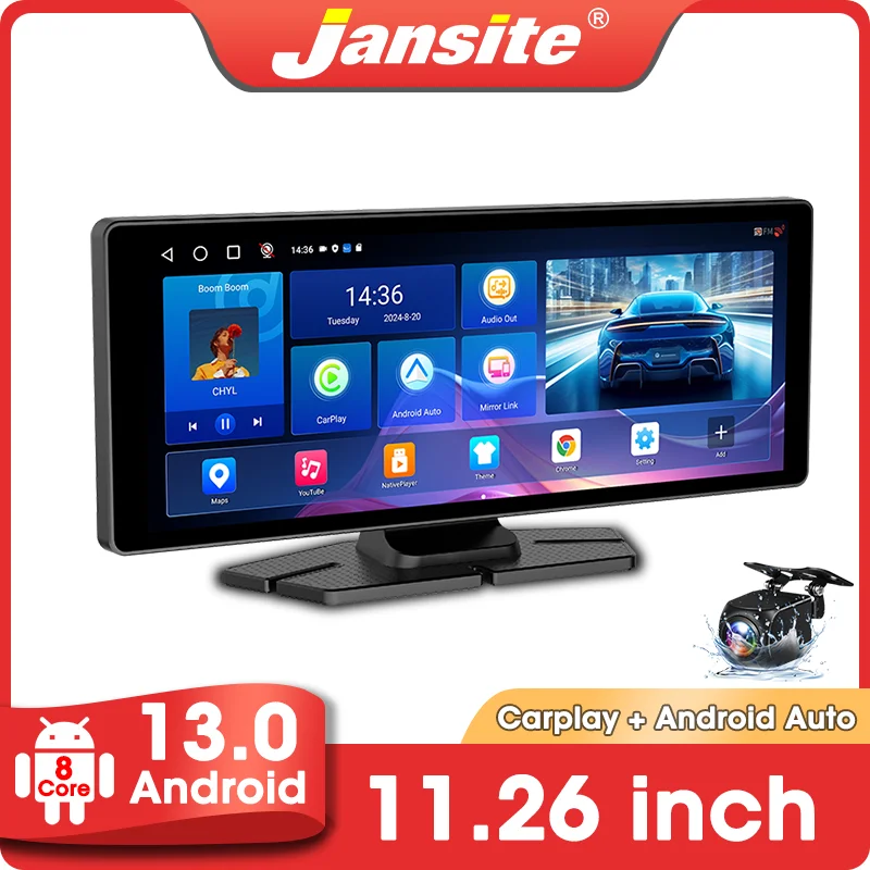 11.26" Android 13 Auto AI Screen GPS Navigation Carplay Multimedia Player Car Intelligent System FM Radio Support App Store
11.26" Android 13 Auto AI Screen GPS Navigation Carplay Multimedia Player Car Intelligent System FM Radio Support App Store