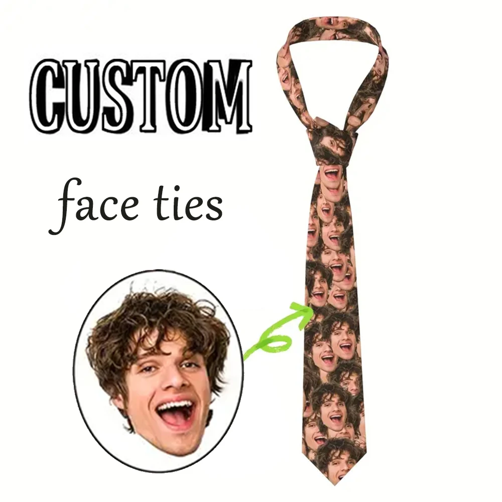 Customized photo tiles, personalized funny face designs, spoof printed fashion ties, special gifts for family and friends
Customized photo tiles, personalized funny face designs, spoof printed fashion ties, special gifts for family and friends