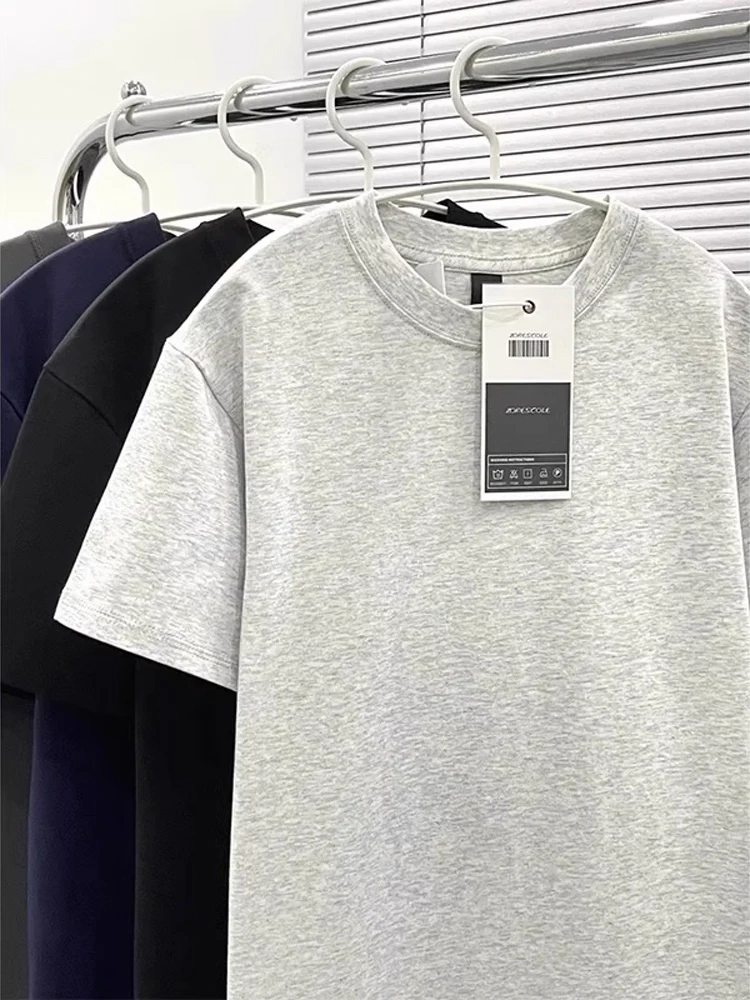 Cleanfit Light Grey American Style Heavyweight Cotton T-Shirt Men's Summer Small Collar Short Sleeve Half Sleeve Breathable
Cleanfit Light Grey American Style Heavyweight Cotton T-Shirt Men's Summer Small Collar Short Sleeve Half Sleeve Breathable