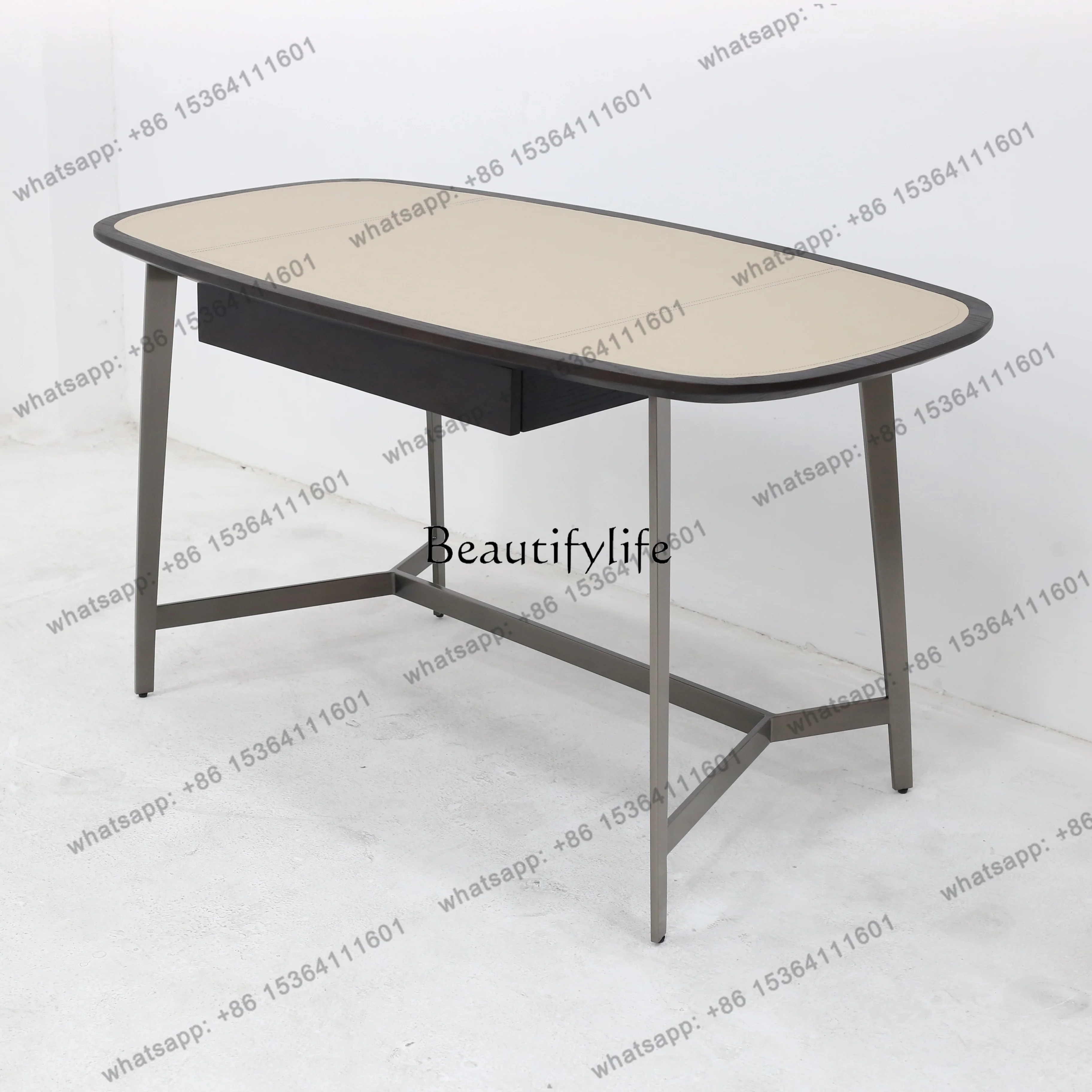 jj4 Italian desk home office desk stainless steel modern simple study desk
jj4 Italian desk home office desk stainless steel modern simple study desk