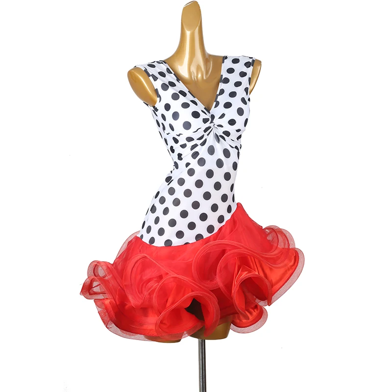 Latin dance dresses women customized sexy V-neck slimming dress for adults and children tango chacha samba performance costume
Latin dance dresses women customized sexy V-neck slimming dress for adults and children tango chacha samba performance costume