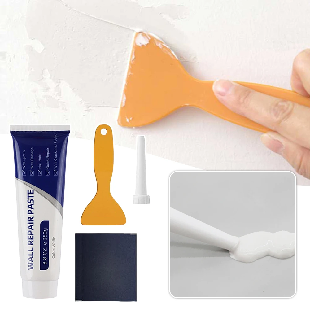 Набор для ремонта сухих стен, 250 г, средства для ремонта стен, многофункциональная быстросохнущая паста для ремонта стен, сверхпрочный герметик для бетона
Набор для ремонта сухих стен, 250 г, средства для ремонта стен, многофункциональная быстросохнущая паста для ремонта стен, сверхпрочный герметик для бетона