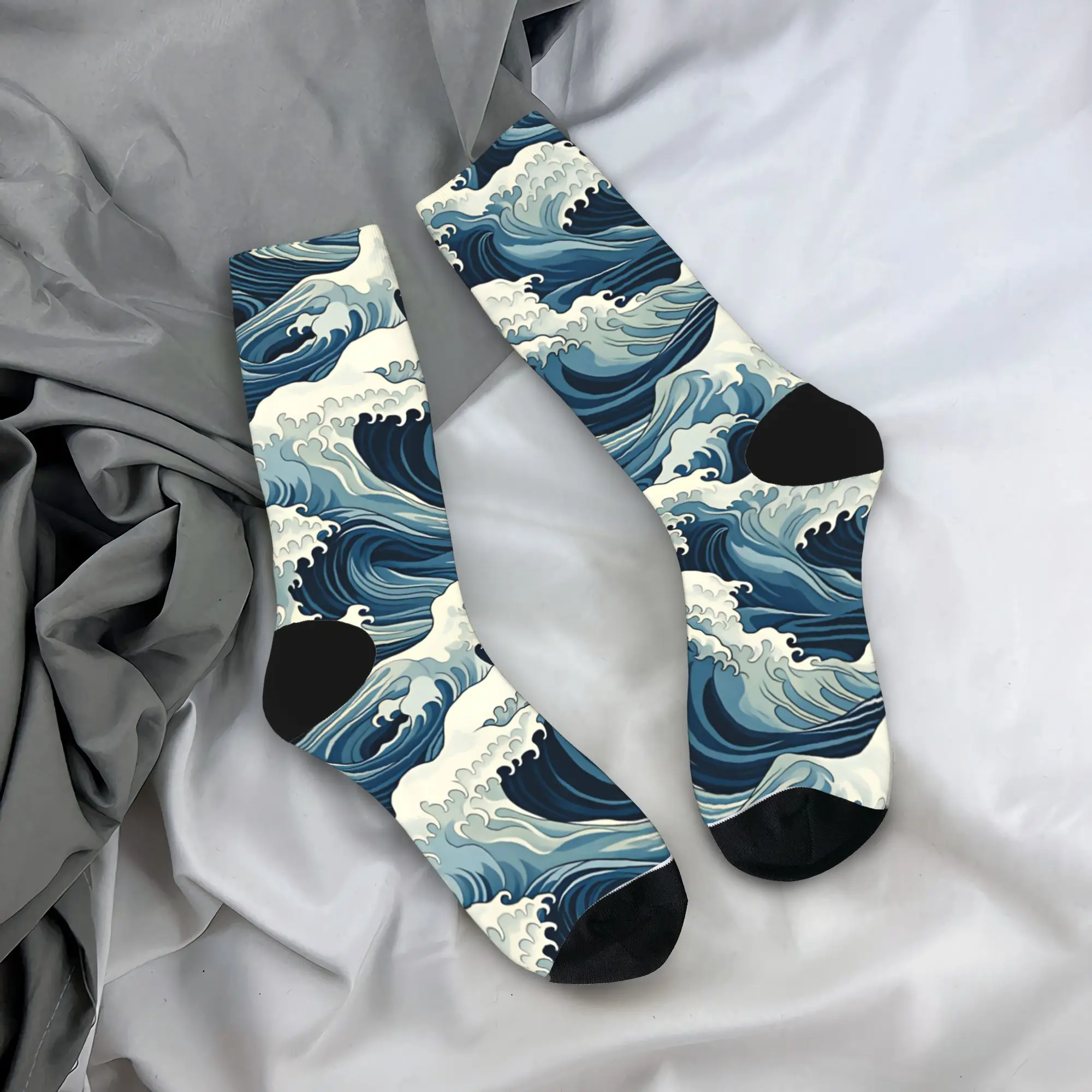 Ukiyo-e Style Ocean Wave Stockings Design Vintage Socks Autumn Anti Skid Socks Men Running Sports Warm Soft Socks
Ukiyo-e Style Ocean Wave Stockings Design Vintage Socks Autumn Anti Skid Socks Men Running Sports Warm Soft Socks