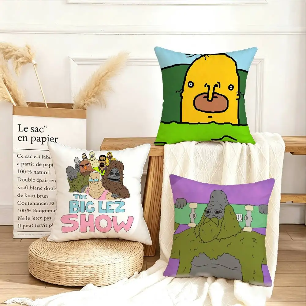 Big Lez Show Sassy Choomah Funny Various Sizes Square Pillow Case For Car Home Bedchamber Decor
Big Lez Show Sassy Choomah Funny Various Sizes Square Pillow Case For Car Home Bedchamber Decor