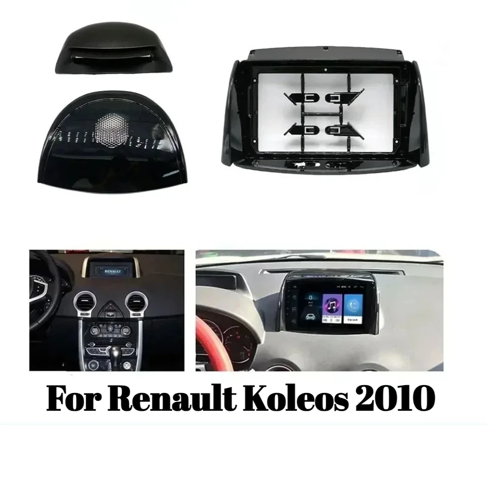 9-дюймовая автомобильная стерео рамка для Renault Koleos 2010 2DIN Android Audio, адаптер панели приборной панели 22,86 см, большое крепление для экрана
9-дюймовая автомобильная стерео рамка для Renault Koleos 2010 2DIN Android Audio, адаптер панели приборной панели 22,86 см, большое крепление для экрана
