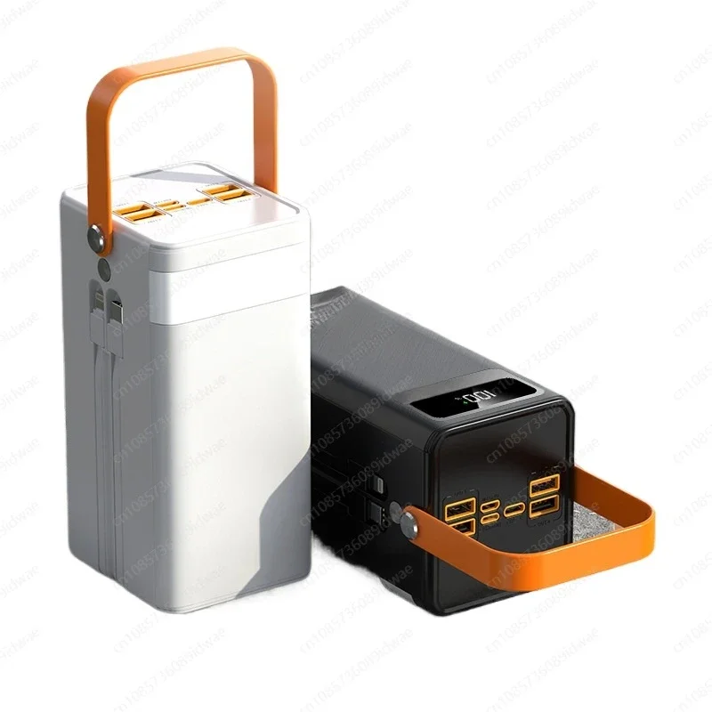 60,000 mAh power bank 120W super fast charging with its own cable high power and large capacity
60,000 mAh power bank 120W super fast charging with its own cable high power and large capacity