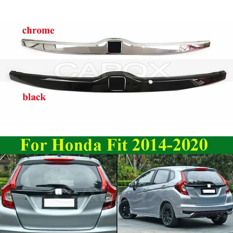 CAPQX Black or Chrome Tailgate Trim Trunk Tail Cover For Honda Fit 2014-2020 Rear Trunk Decoration Strip Trim
CAPQX Black or Chrome Tailgate Trim Trunk Tail Cover For Honda Fit 2014-2020 Rear Trunk Decoration Strip Trim