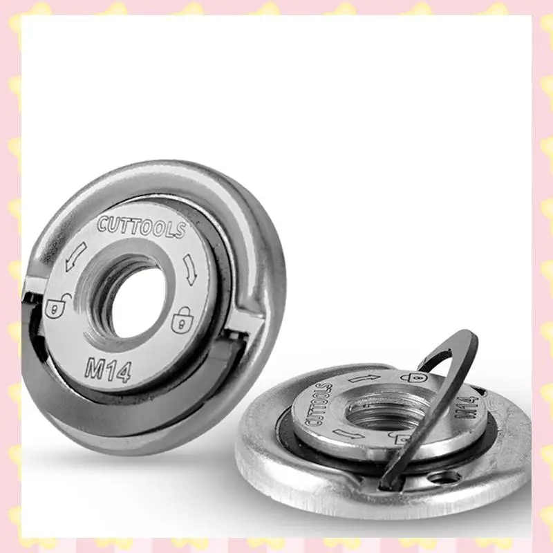 AB51 Self-Locking Pressing Plate Grinder Quick Release Flange Nut Power Chuck Tools Universal M14 Thread Angle Grinder
AB51 Self-Locking Pressing Plate Grinder Quick Release Flange Nut Power Chuck Tools Universal M14 Thread Angle Grinder