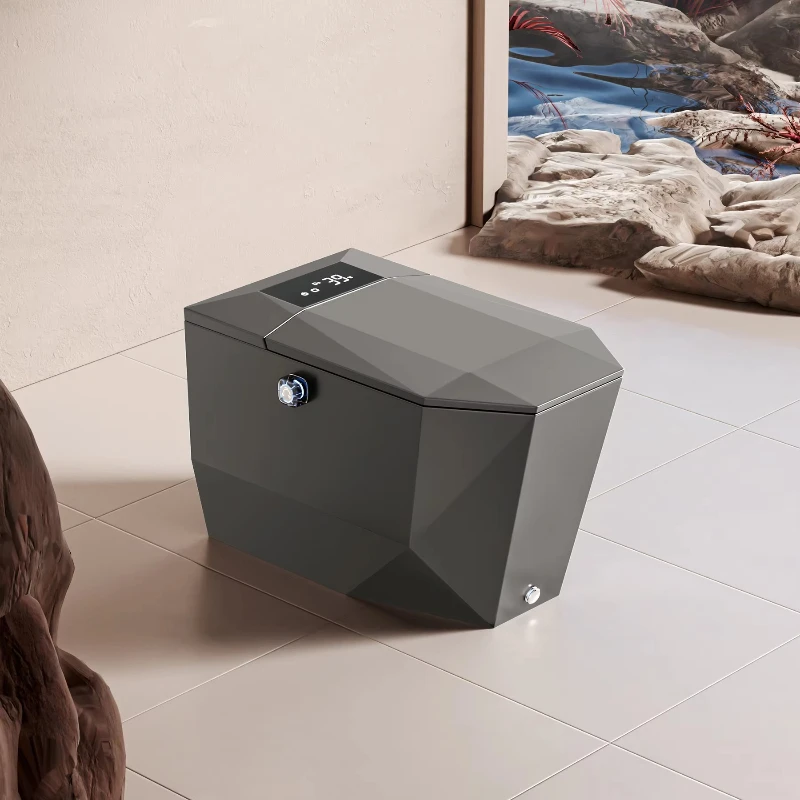Black smart integrated flush toilet bathroom automatic toilet smart toilet
Black smart integrated flush toilet bathroom automatic toilet smart toilet
