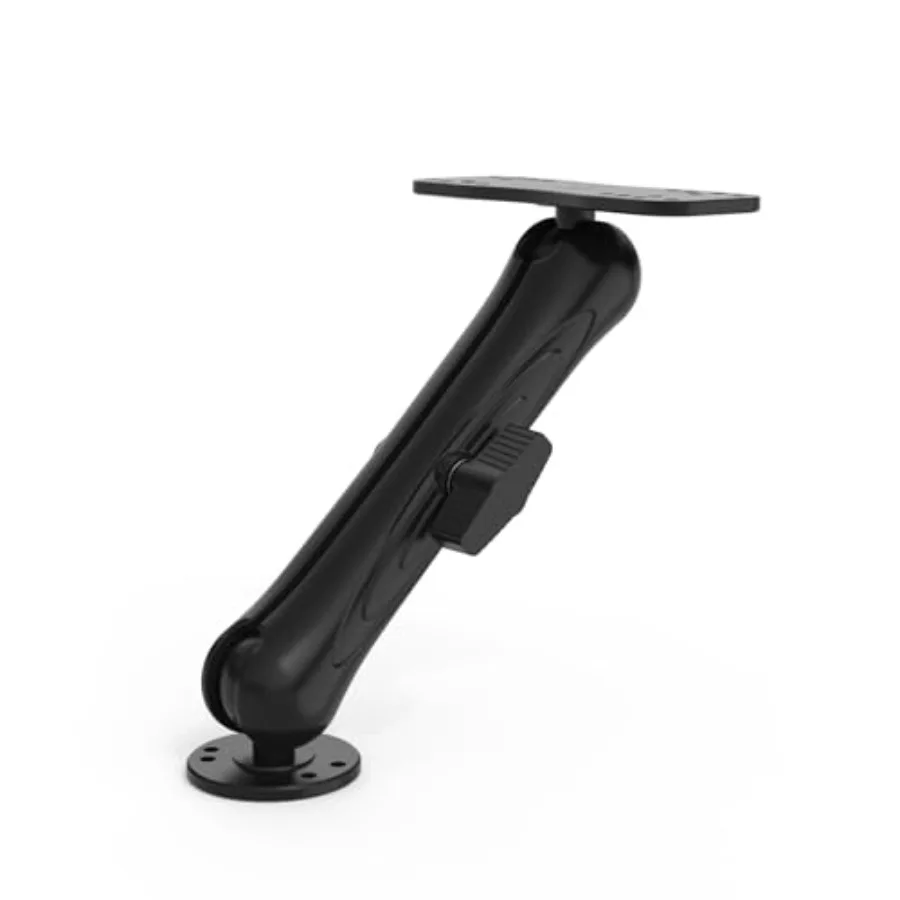Aluminum Fish Finder Mount for Lowrance, Garmin and Humminbird: C-Size 1.5 Inch Ball, 9.3 Inch Arm, Heavy Duty Adjustable Marin
Aluminum Fish Finder Mount for Lowrance, Garmin and Humminbird: C-Size 1.5 Inch Ball, 9.3 Inch Arm, Heavy Duty Adjustable Marin