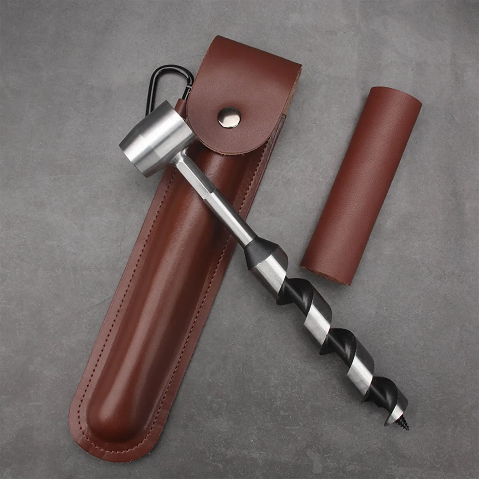 Auger Drill Bit Tool for Survival and Camping Wood Auger Self-Tapping Screw Design Additional Tools
Auger Drill Bit Tool for Survival and Camping Wood Auger Self-Tapping Screw Design Additional Tools
