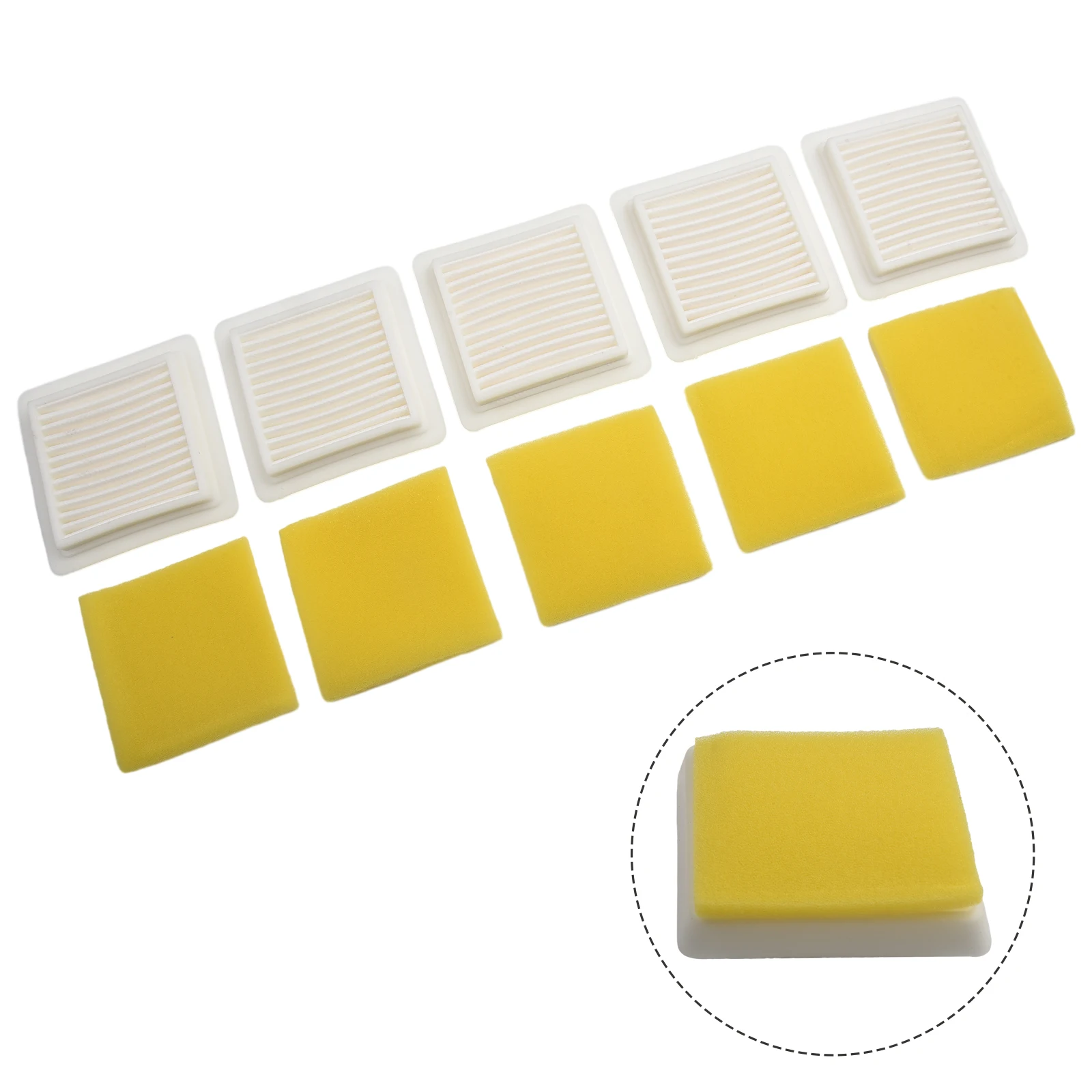 Replacement Air Filter Kit for PE & PB For 2620 Trimmers Includes 5 Filters Compatible with OEM Numbers A226002030/A226002040
Replacement Air Filter Kit for PE & PB For 2620 Trimmers Includes 5 Filters Compatible with OEM Numbers A226002030/A226002040