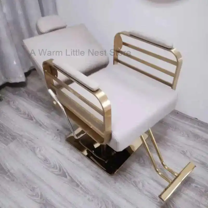 Women Reclinable Barber Chair Luxury Personalized Professional Designed Barber Chair Salon Tattoo Silla Barberia Commercial
Women Reclinable Barber Chair Luxury Personalized Professional Designed Barber Chair Salon Tattoo Silla Barberia Commercial