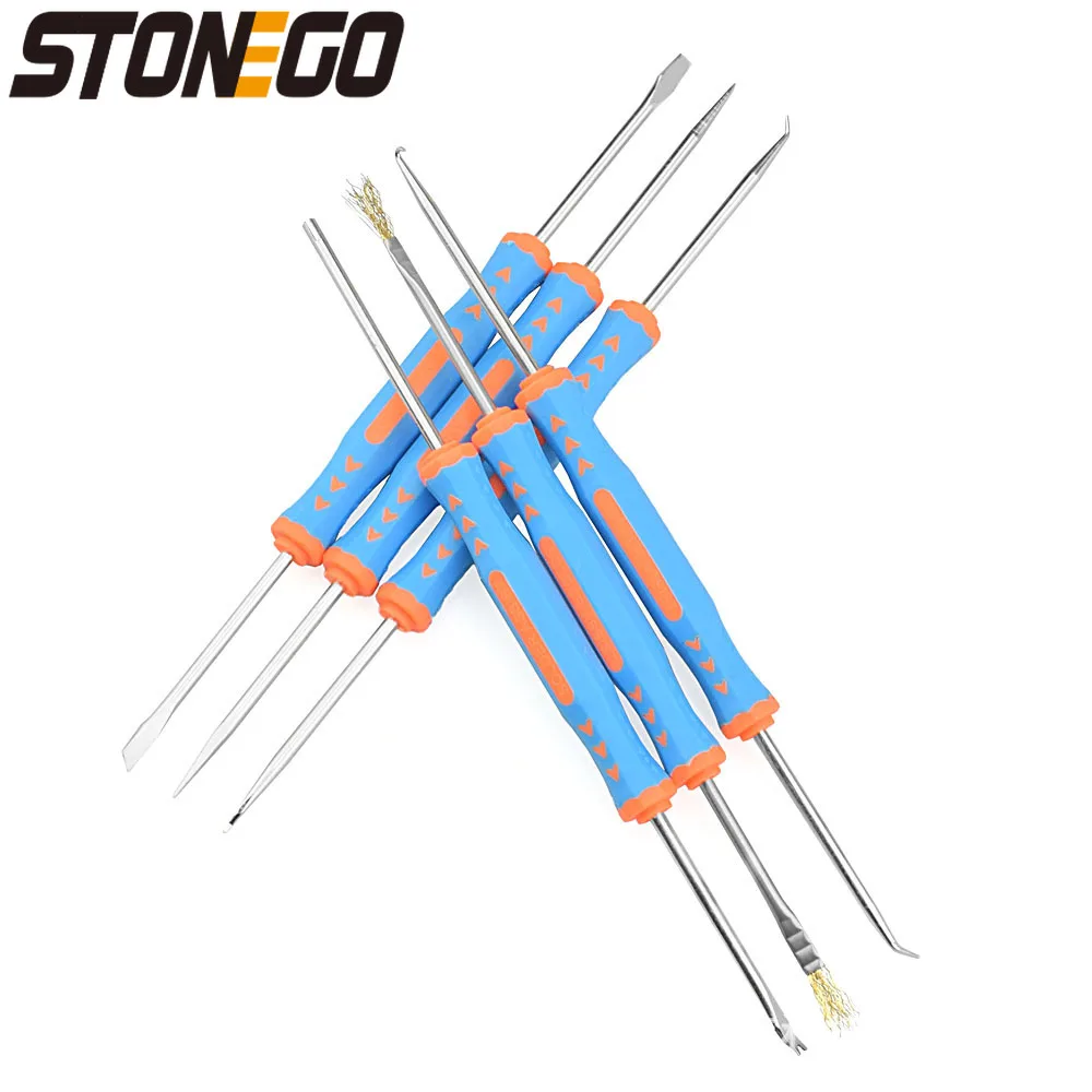 6 Pcs Electronic Crowbar Set Heating Repair and Cleaning Tools for Circuit Board Welding Manual Toolkit
6 Pcs Electronic Crowbar Set Heating Repair and Cleaning Tools for Circuit Board Welding Manual Toolkit