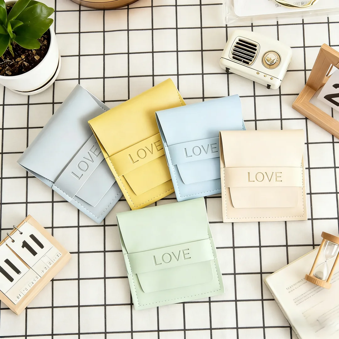 100Pcs/Lot Personalized Logo 8x8cm PU Leather Jewelry Pouch Bags Custom DIY Earring Bracelet Packaging Box Ring Gift Brooch Bag
100Pcs/Lot Personalized Logo 8x8cm PU Leather Jewelry Pouch Bags Custom DIY Earring Bracelet Packaging Box Ring Gift Brooch Bag